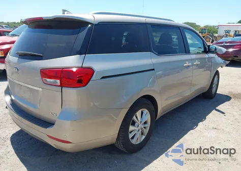 2017 Kia Sedona Lx из США, поврежденный, VIN KNDMB5C13H6249379